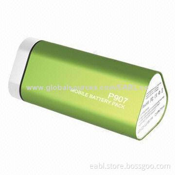 Power Bank, Fashionable Design, Can Charge for iPhone and iPad, Customized Designs, 6,600mAh